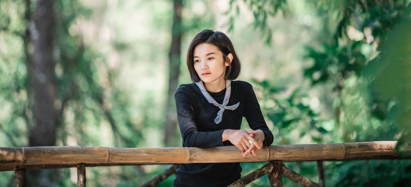 young china woman standing